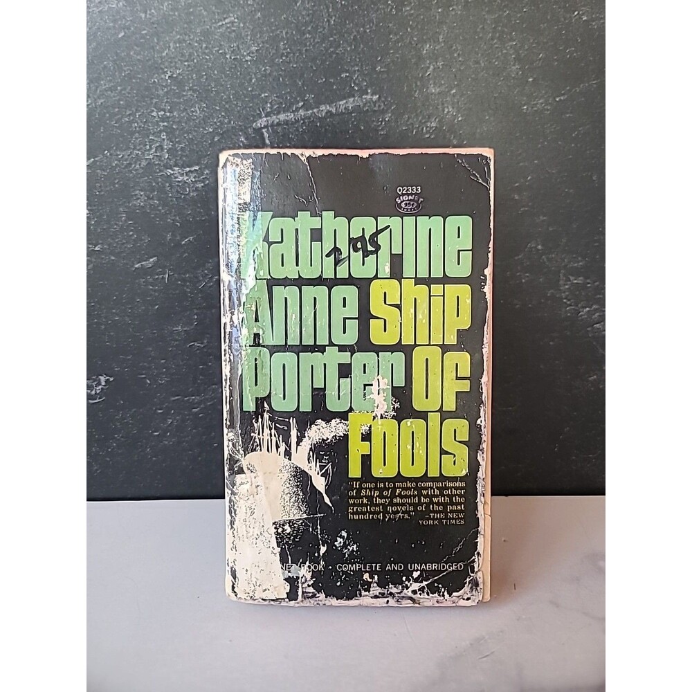 Ship Of Fools By Katherine Anne Porter Paperback